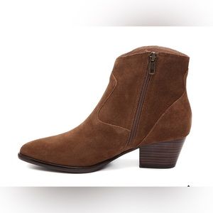 Ash Henna Western Brown Suede Bootie Size 38